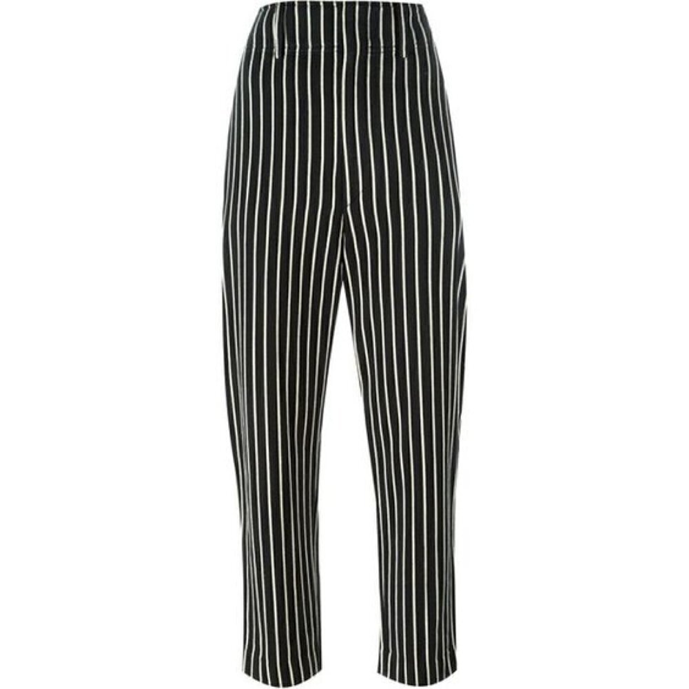 Isabel Marant High Rise Striped Slouchy Pants Sz 6